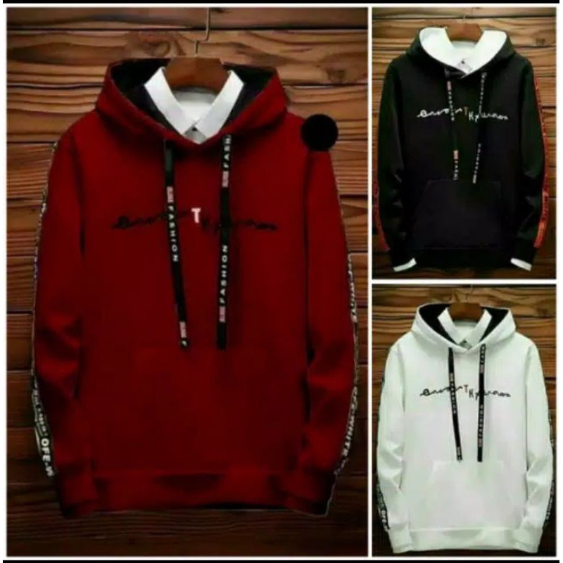 Jaket on sale hoodie shopee