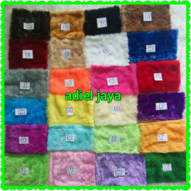 Jual Kain bulu rasfur ukuran 100x160cm bahan karpet (RASFUR KARINDO ...