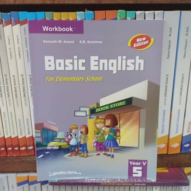 Jual Buku Workbook Basic English Kelas 5 Yudhistira | Shopee Indonesia