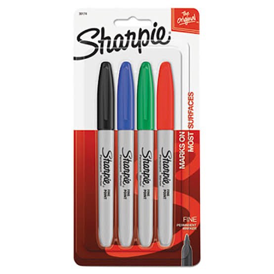 Jual Sharpie Set isi 4 Basic Colour | Shopee Indonesia