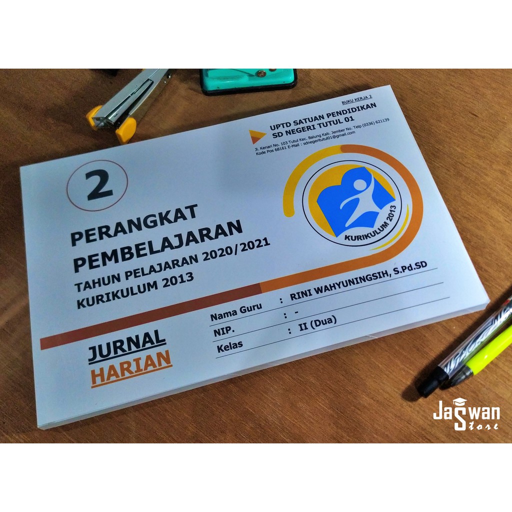 Jual Jurnal Tematik Kelas 2 Semester 2 Perangkat Pembelajaran SD ...