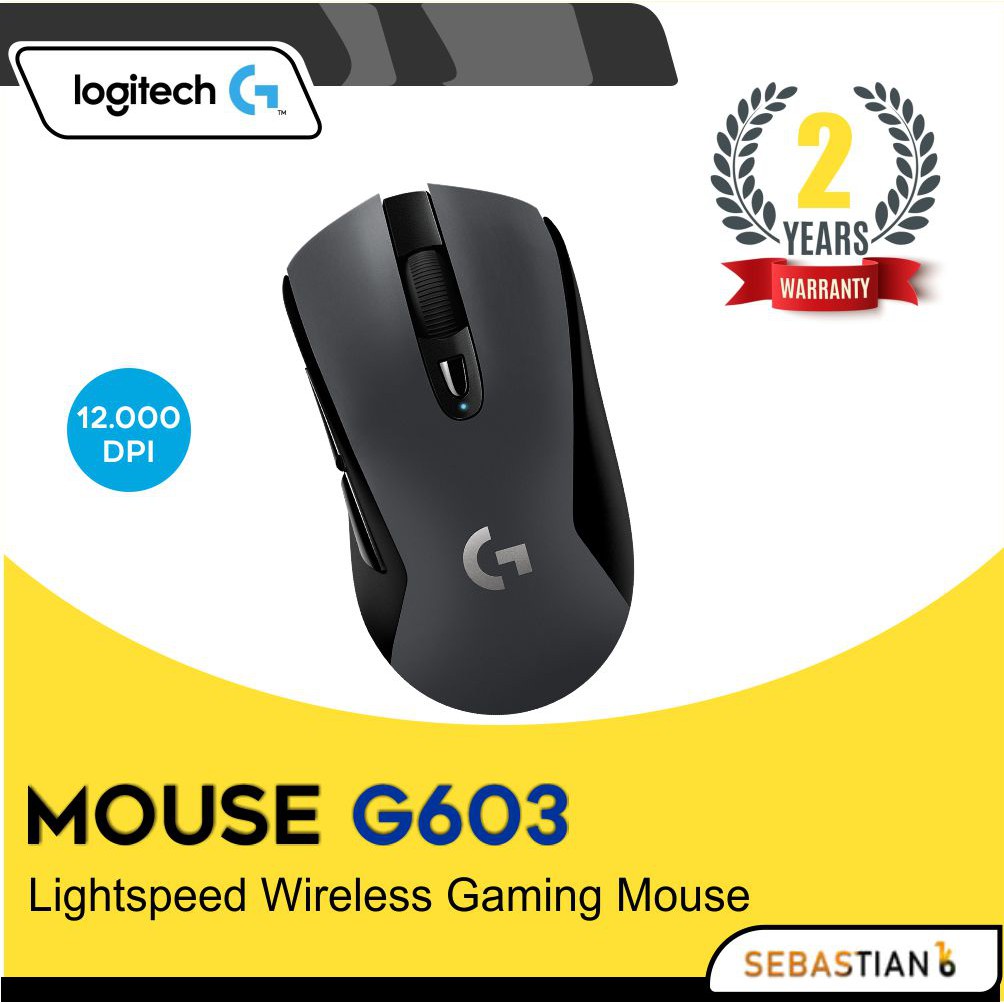 Jual Mouse Gaming Logitech G603 Lightspeed Wireless Gaming Mouse Ori ...