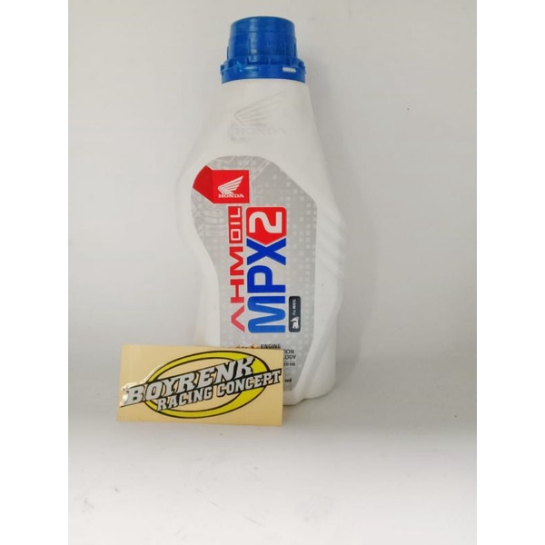 Jual OLI MOTOR MATIC HONDA MPX 2 800ML -BOYRENK RACING | Shopee Indonesia