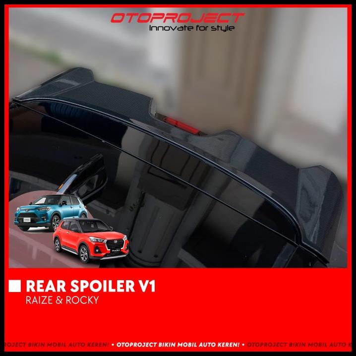 Jual Rear Spoiler Toyota Raize / Daihatsu Rocky | Shopee Indonesia