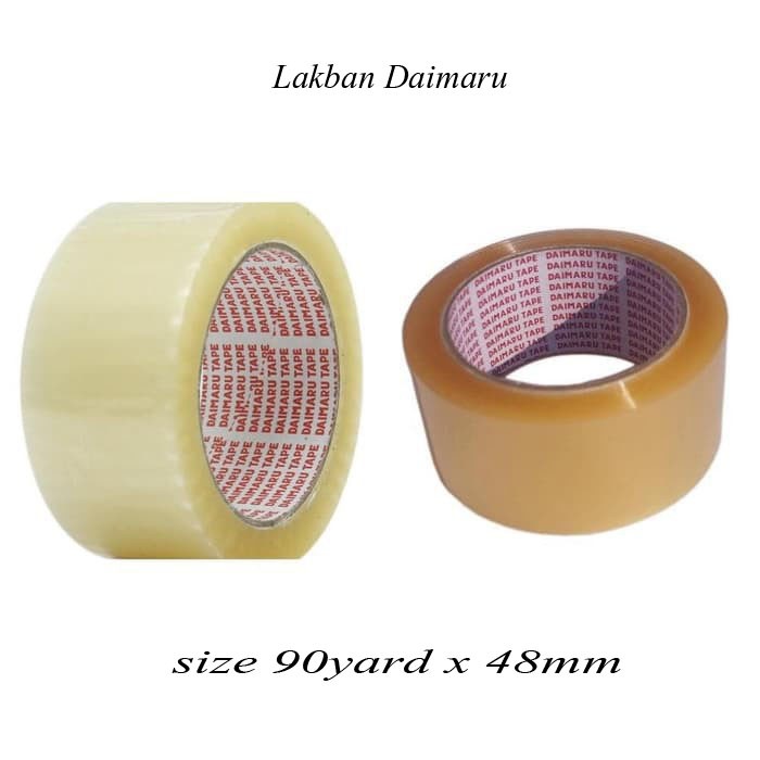 Jual Lakban 90 yard daimaru original kuat dan berkualitas | Shopee ...