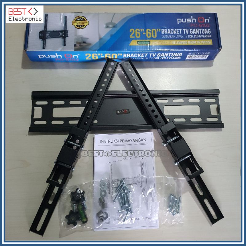 Jual Bracket Braket Brecket Breket TV LED LCD 26 32 40 43 49 50 55 60 ...