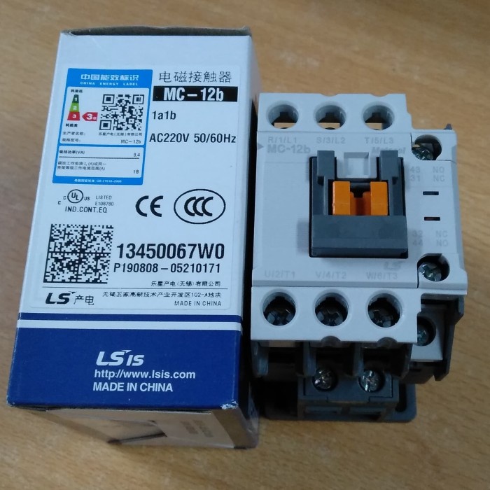 Jual Kontaktor Contactor Mc12B Mc12 Mc 12B Mc 12 Coil 220V 36V Ls ...