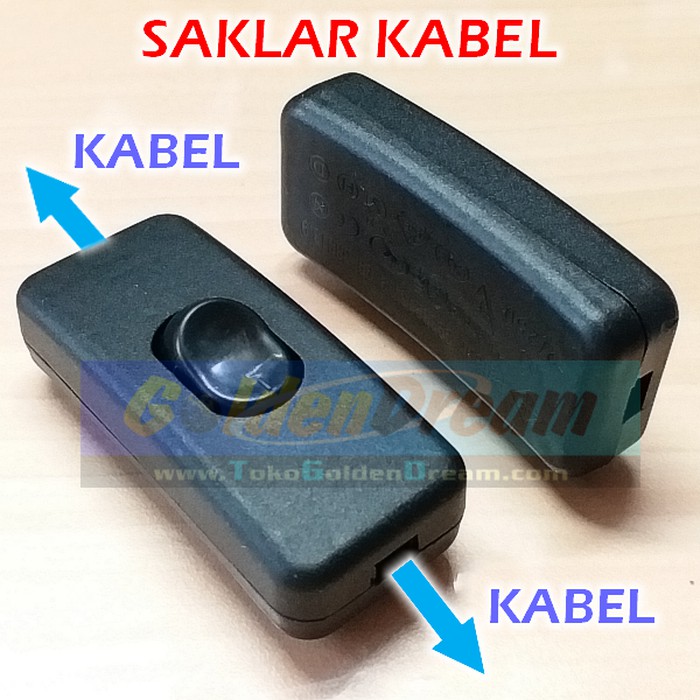 Jual Saklar Gantung 1 Tombol On Off Bedside Switch Paralel Sakelar ...