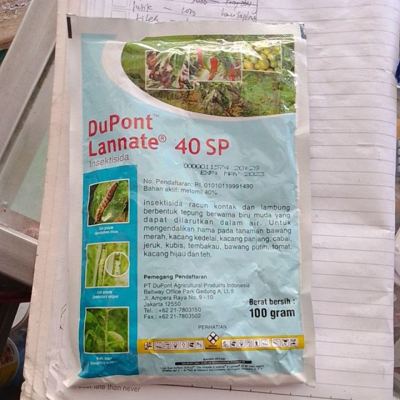 Jual insektisida lannate 40sp 100gram | Shopee Indonesia