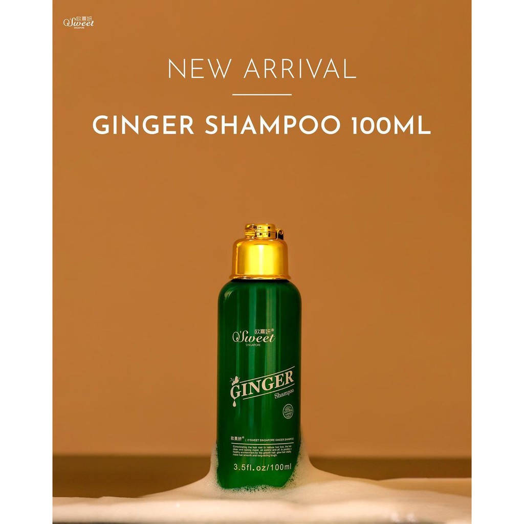 Jual O'Sweet Singapore Ginger Shampoo & Daikin Conditioner Osweet ...