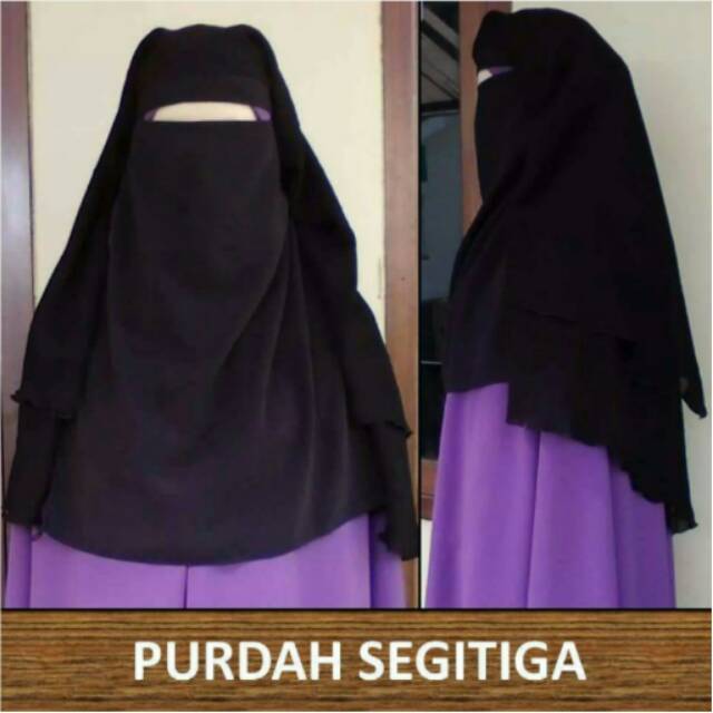 Jual Purdah cadar 3lapis Segitiga yaman hadramaut | Shopee Indonesia