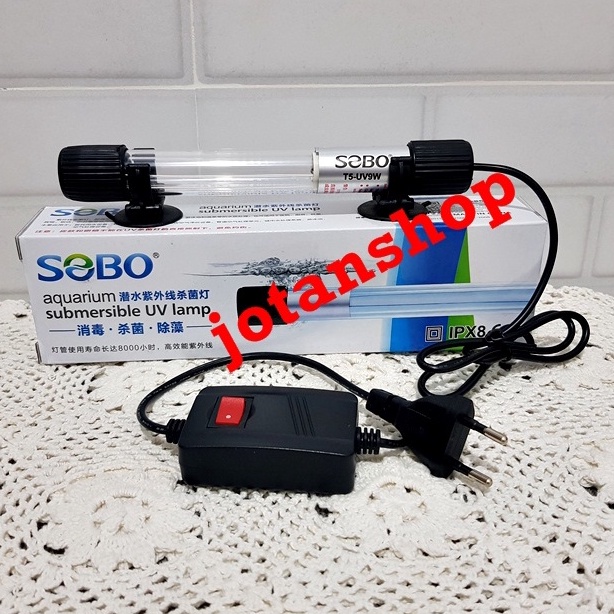 Jual Sobo Lampu Uv 9 Watt 9w Ultraviolet Sterilisasi Aquarium Kolam