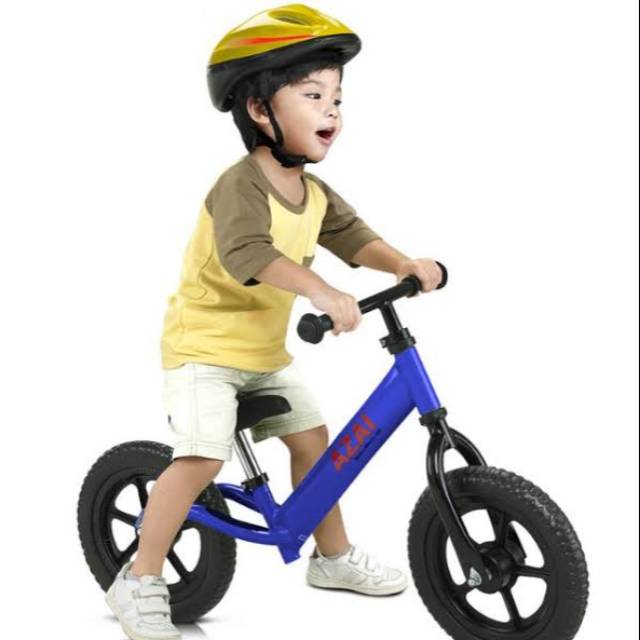 Azai Bikes Discover Balance Bike Az33 Blue harga nego