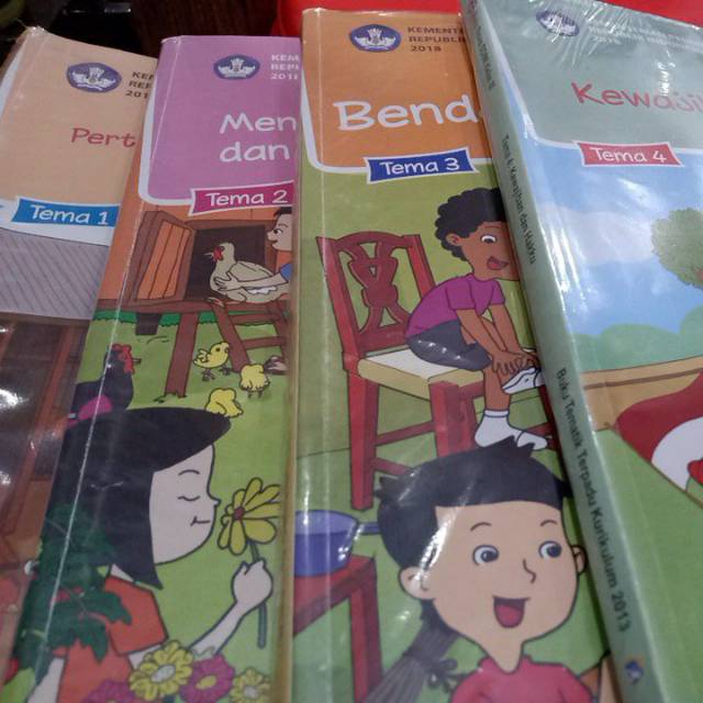 Jual Buku Tematik Kurikulum 2013 Edisi Revisi 2018 Semester 1 Kelas 2 ...