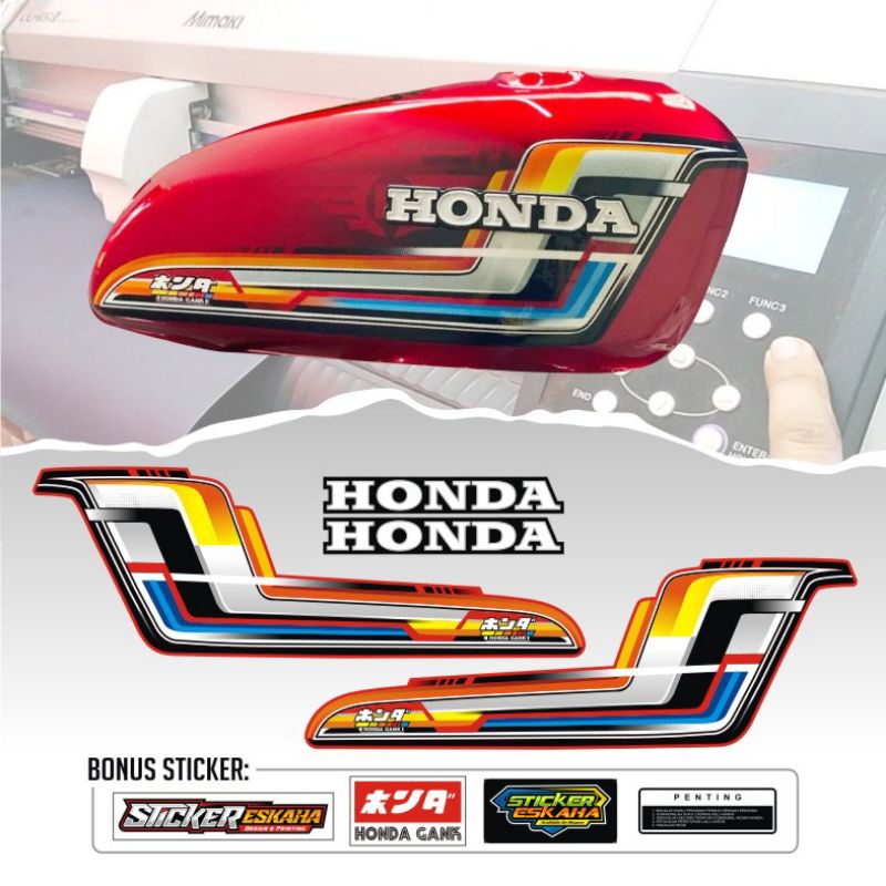 Jual Striping Variasi CB 125 Airbrush Sticker Kekinian | Shopee Indonesia
