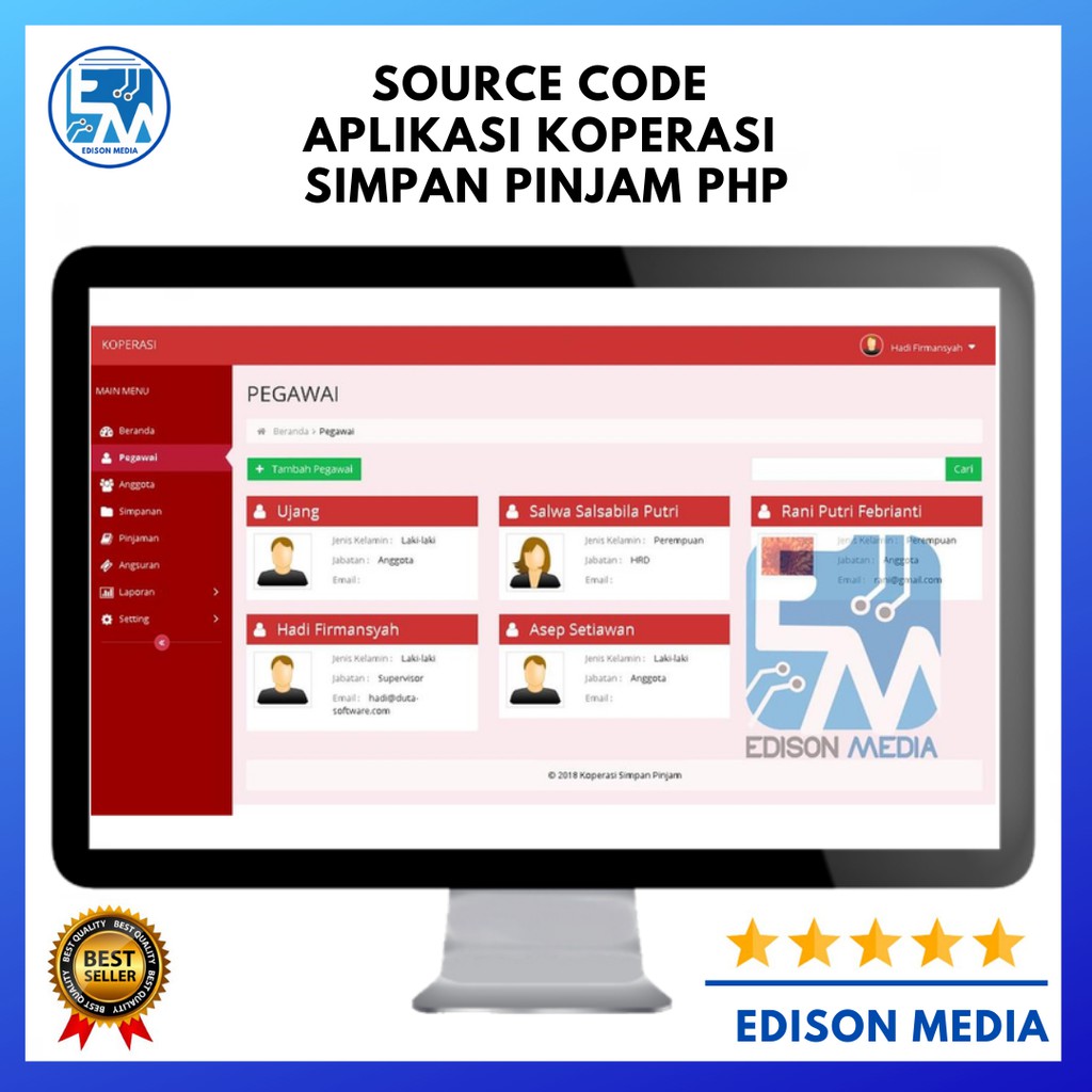 Pilihan Source Code Aplikasi Koperasi Simpan Pinjam Php Hot Sex Picture 4033