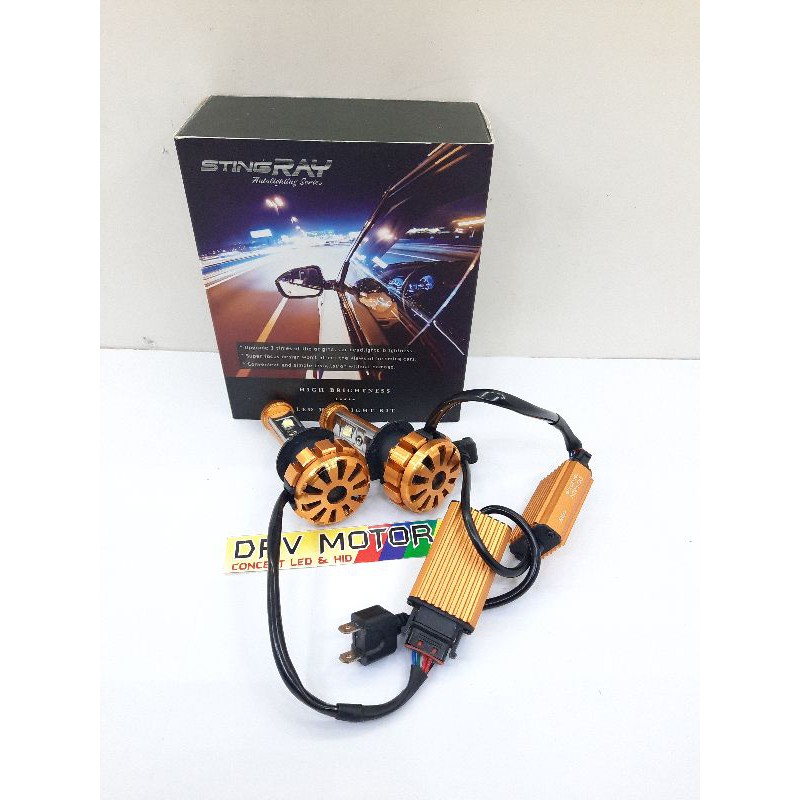Jual LED H7 CREE XHP50 DUAL CHIP STINGRAY | Shopee Indonesia