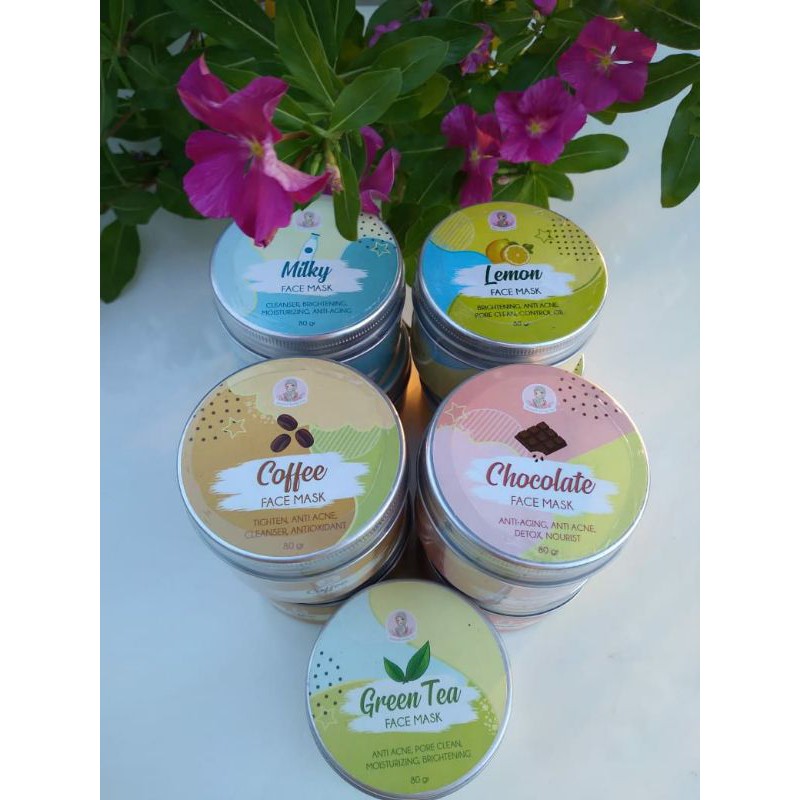 Jual Face_Mask_Pot_80gr(ByMuslimahBeautyCareSolo) Shopee Indonesia