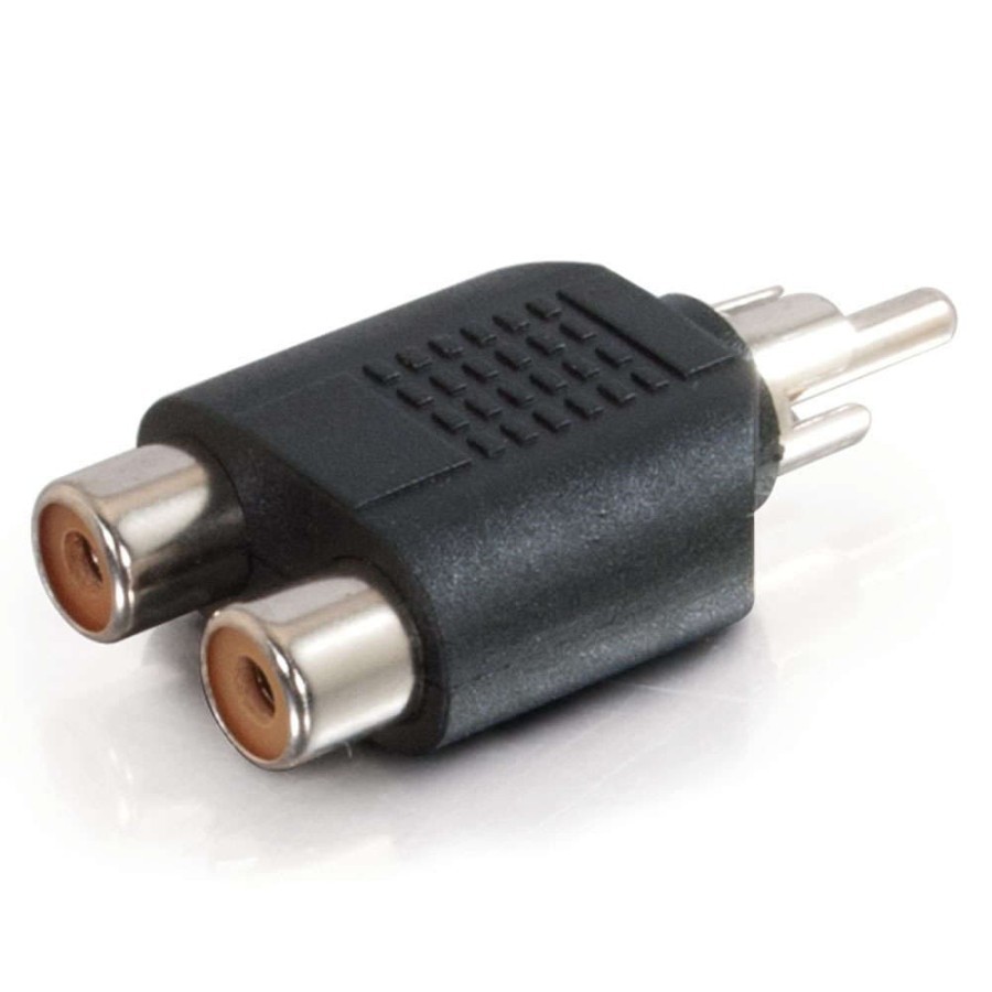 Jual Jack Y RCA SPLITTER / 1 RCA MALE TO 2 RCA FEMALE | Shopee Indonesia