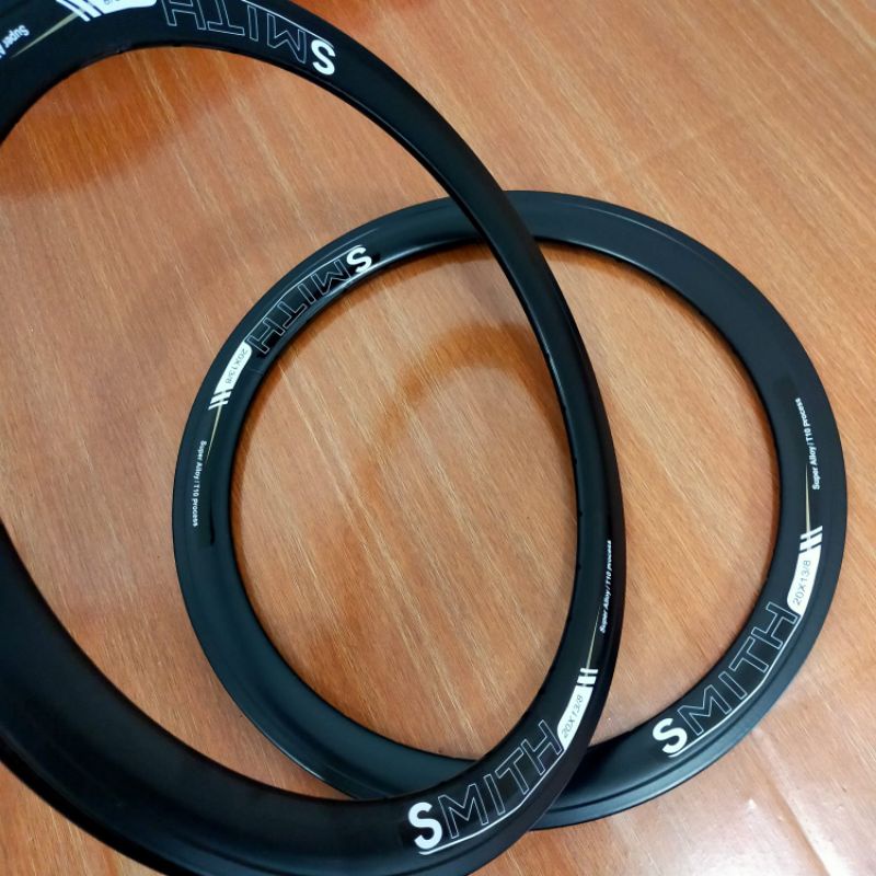 Jual Velg Sepeda 20 plus 32 Hole 28 hole Merek Smith Rims 20 x1 3/8 ...