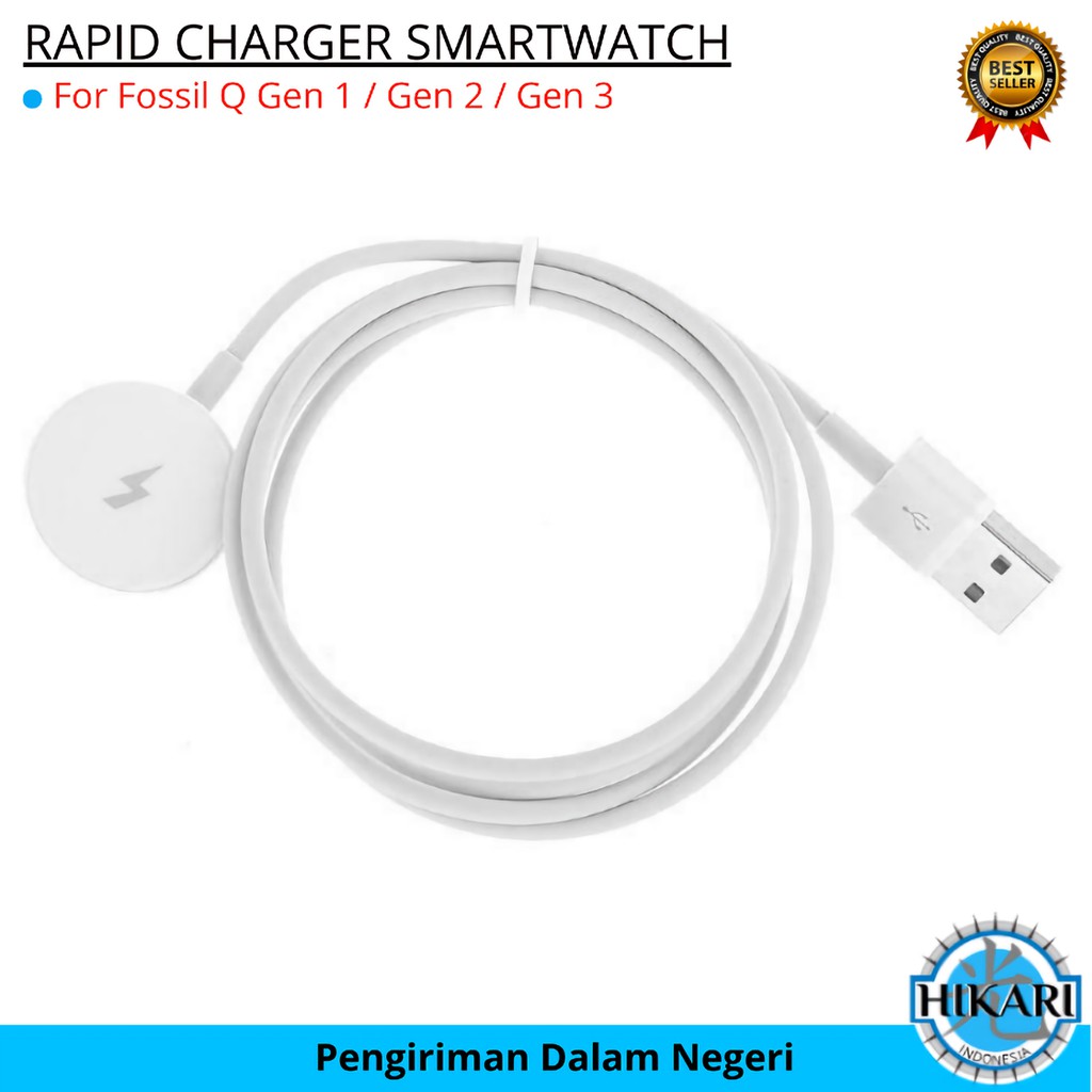 Kabel charger smartwatch store fossil