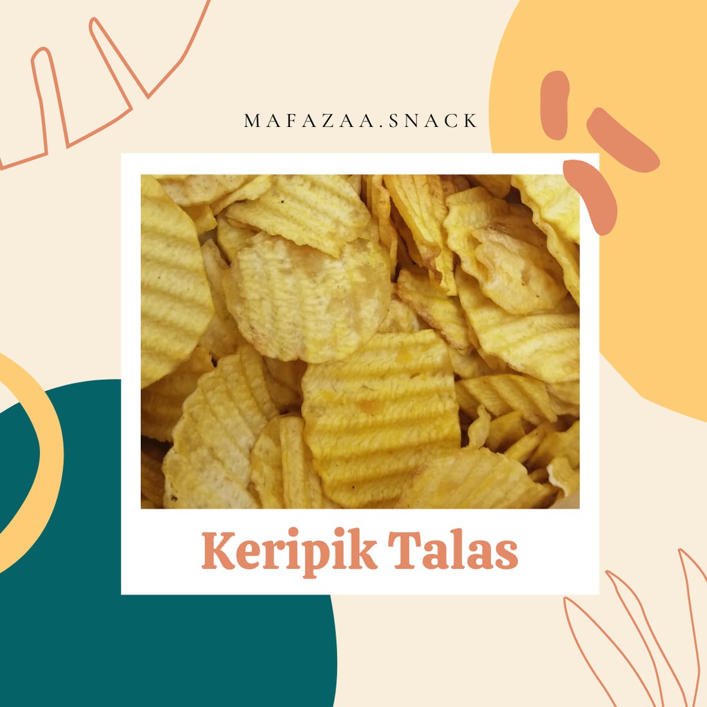 Jual Snack Kiloan Murah Keripik Talas Tales 250 Gram Shopee Indonesia