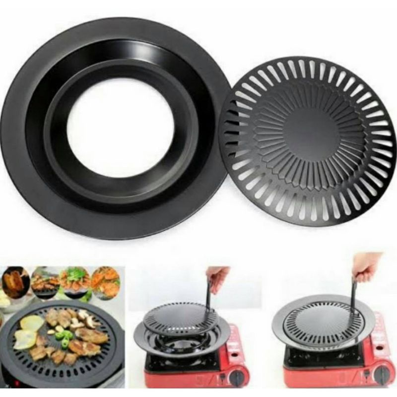 Jual Pemanggang Multigrill Pan Merk Suggo, Alat Panggangan BBQ Multi