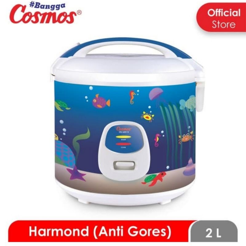 Jual Pontianak rice cooker cosmos 2liter anti gores | Shopee Indonesia