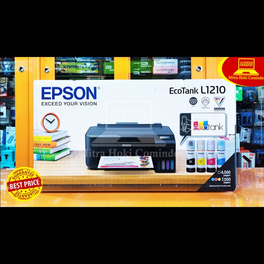 Jual Printer Epson L1210 L 1210 Pengganti L1110 Garansi Resmi Tinta Ori Shopee Indonesia 3862