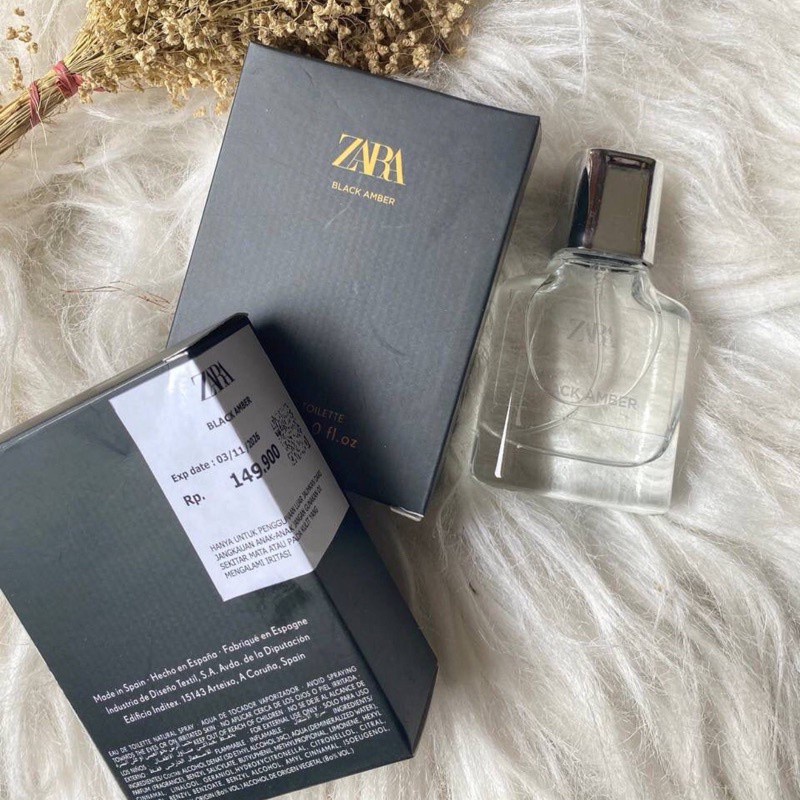 zara black amber 30 ml