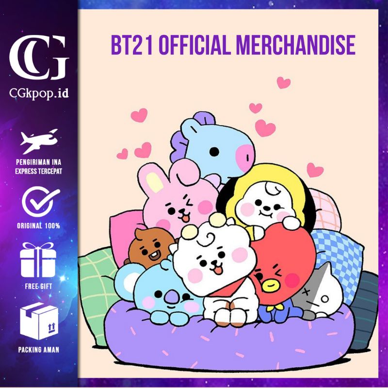 Jual BT21 Official Merchandise | Shopee Indonesia