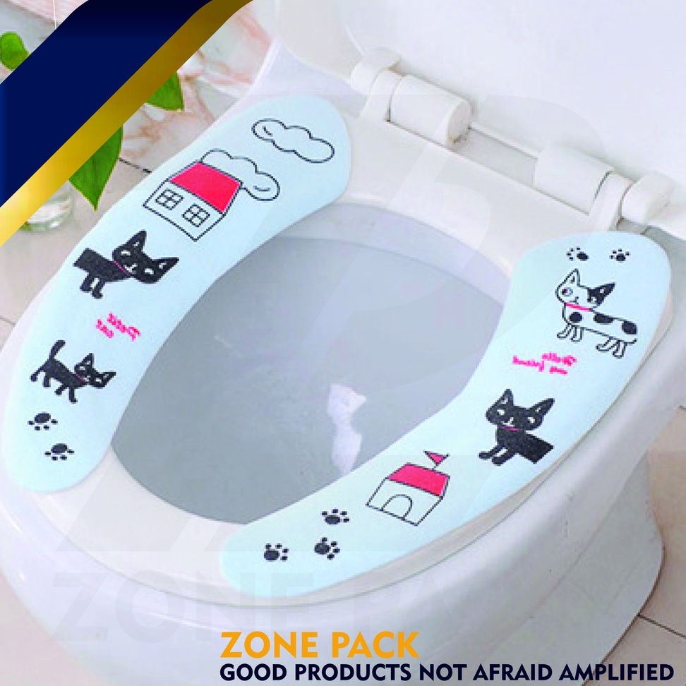 Jual Toilet Cover Alas Dudukan Closet Motif Cover Dudukan Toilet Closet Wc Penutup Cover