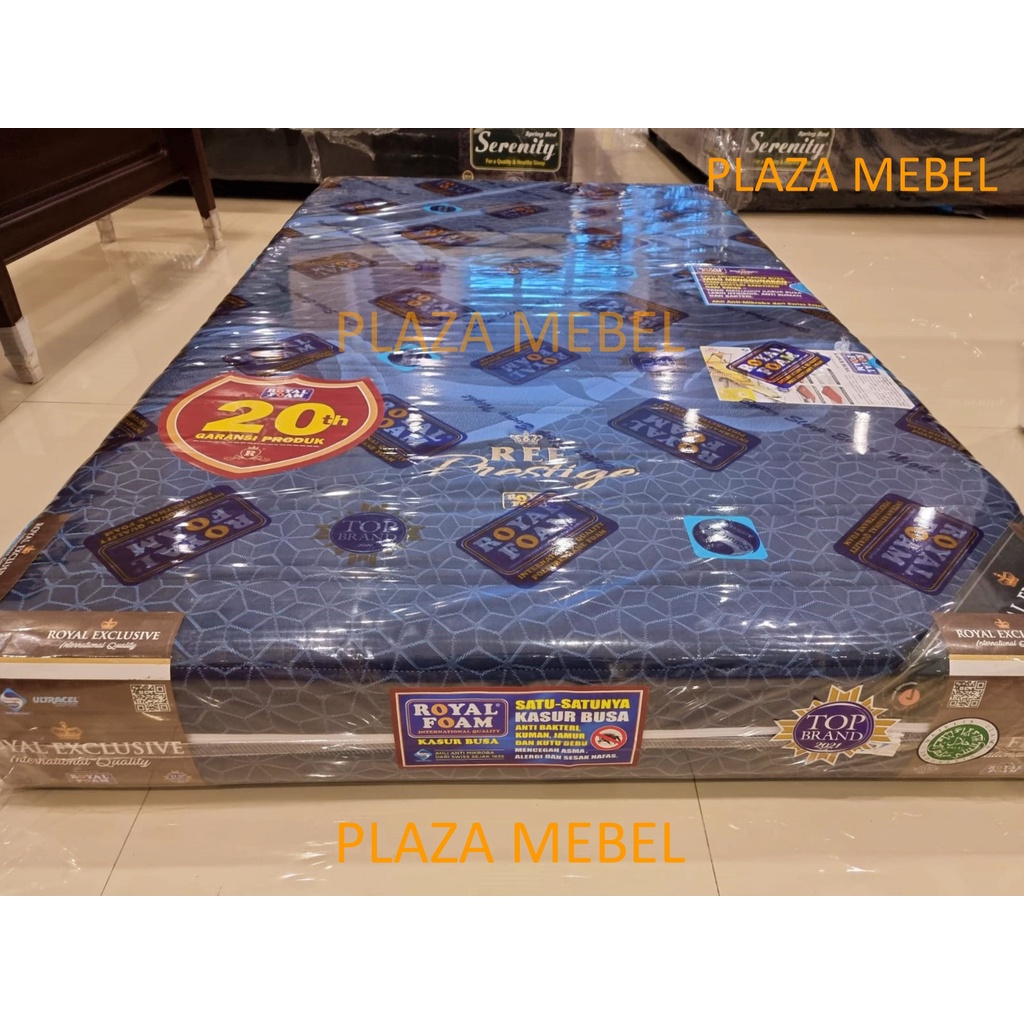 Jual Kasur Busa Royal Foam Prestige Zipper Garansi 20 Tahun Tebal 20 Cm