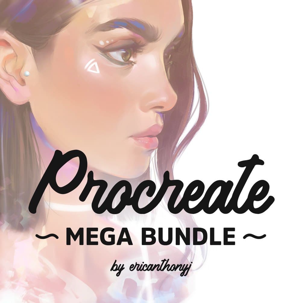 Jual Procreate Brush - Procreate Mega Bundle The Ultimate Brushset ...