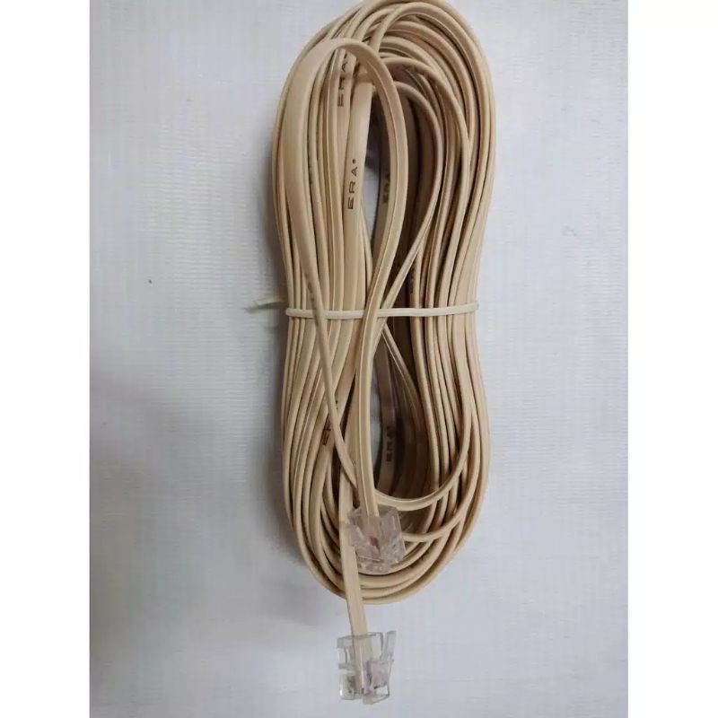 Jual KABEL TELEPON 15M & 10m | Shopee Indonesia