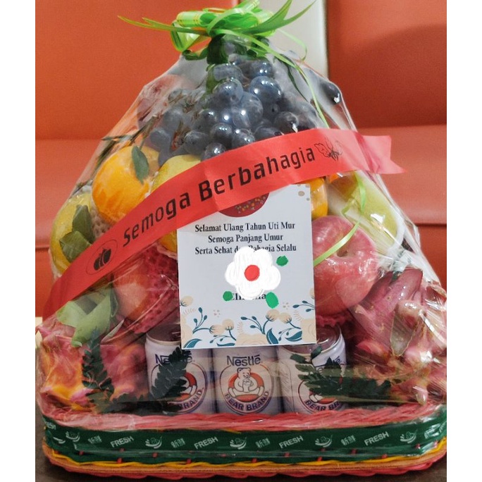 Jual 350 K HADIAH ULANG TAHUN HAMPERS ULANG TAHUN PARCEL BUAH SOLORAYA ...