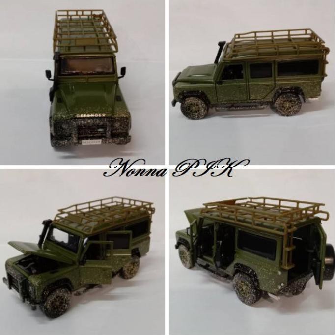 Jual maddox - Diecast Jackie Kim Land Rover 1/32 - Deep Green | Shopee ...