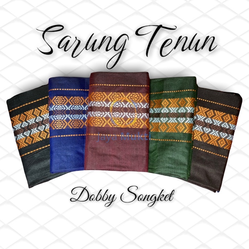 SARUNG TENUN DEWASA DOBBY SONGKET NEW VARIANT