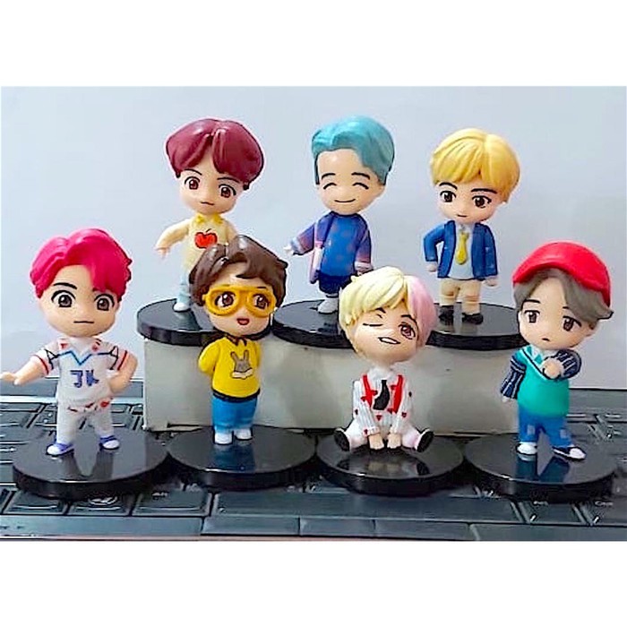 Jual Miniatur BTS KPOP boyband korea | Shopee Indonesia