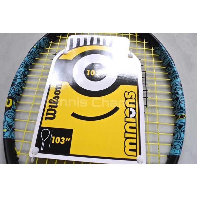 Jual Raket Tenis Wilson Minions 103/Tennis Racket Wilson 275gr Original ...