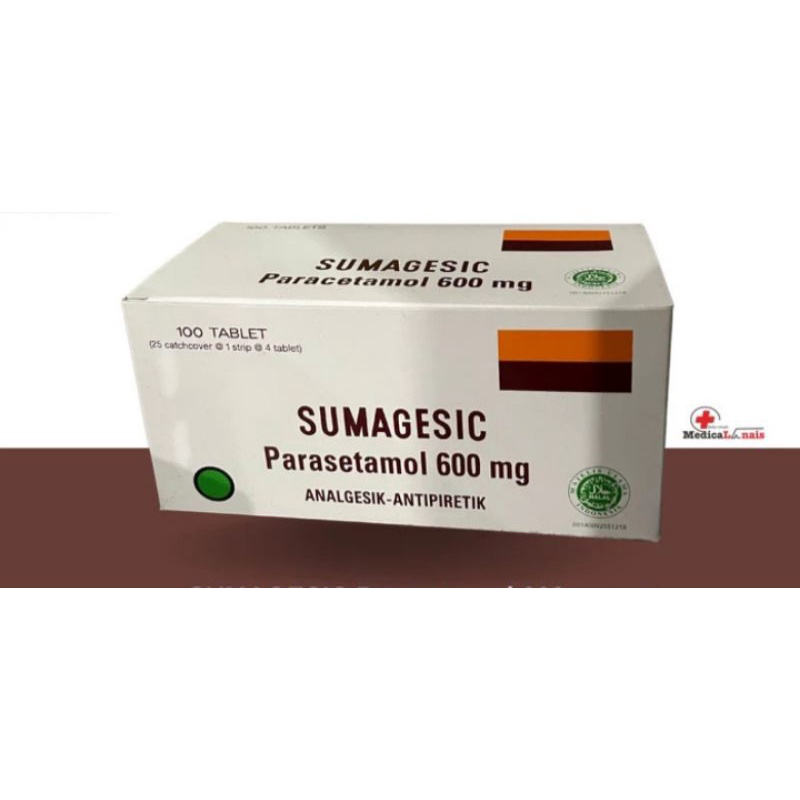 Jual Sumagesic 1box Paracetamol 600mg Shopee Indonesia