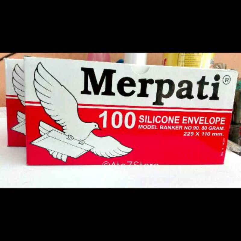 Jual Amplop MERPATI merah 104 tanggung dan Amplop MERPATI kabinet merah ...
