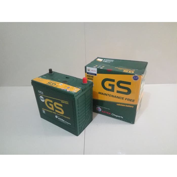 Jual AKI MOBIL TOYOTA STARLET SERIES GS ASTRA MF/KERING NS60 12V/45AH