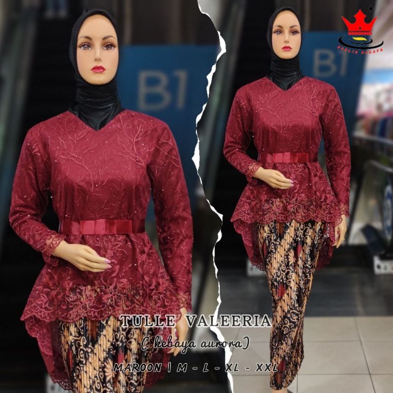 Jual Set Kebaya Valeria-kebaya Wisuda Dan Kondangan | Shopee Indonesia