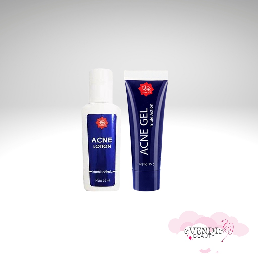 Jual Viva Acne Gel 15g / Lotion 30ml Triple ActionORIGINAL Shopee