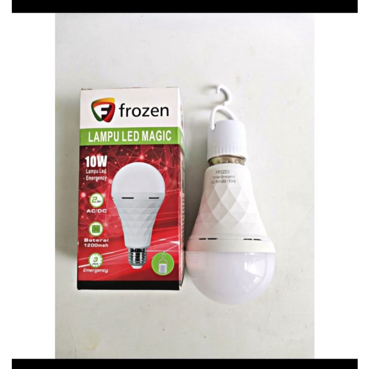 Jual lampu EMERGENCY frozen 10w ac/dc lampu megic | Shopee Indonesia