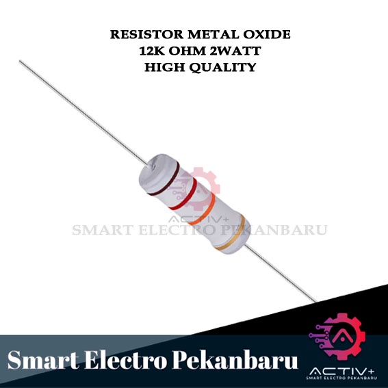 Confezione Da 4 Resistori 12k Ohm 5 Watt 5% – Metal Oxide Film