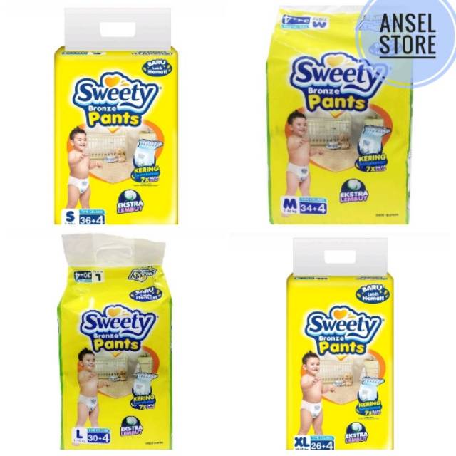 Jual SWEETY BRONZE PANTS SIZE S36/M34/L30/XL26 Shopee Indonesia