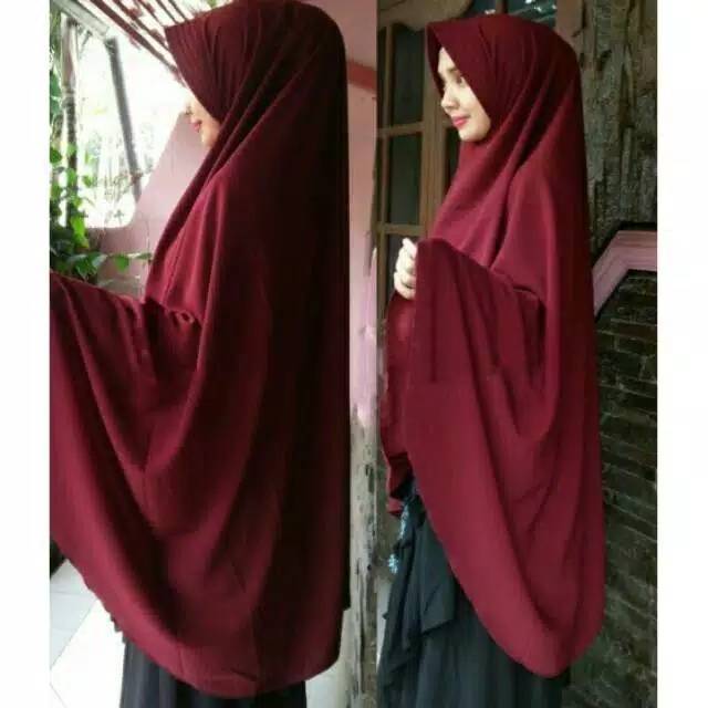 KHIMAR PET JUMBO XXXL PREMIUM Hijab Kerudung instant