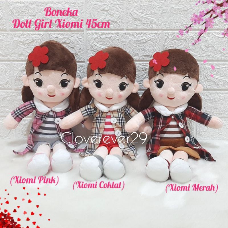 Jual Boneka Xiomi Girl Boneka Cewek Boneka Girl Mionie Lucu | Shopee ...